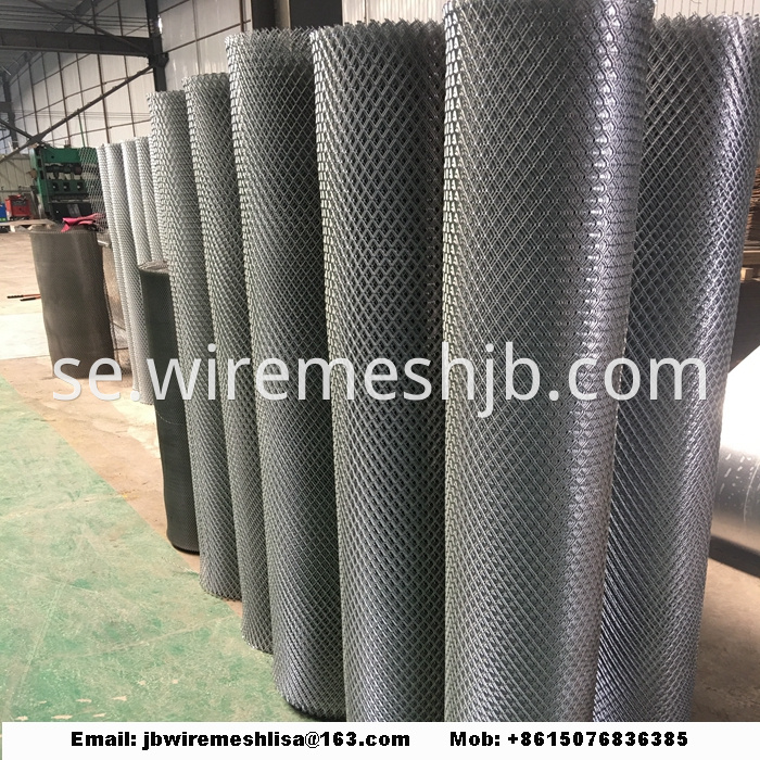 Powder Coated And Galvanized Expanded Steel Mesh